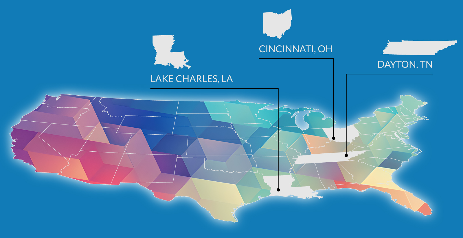 CREMER NA has three locations in Ohio, Tennessee and Louisiana.